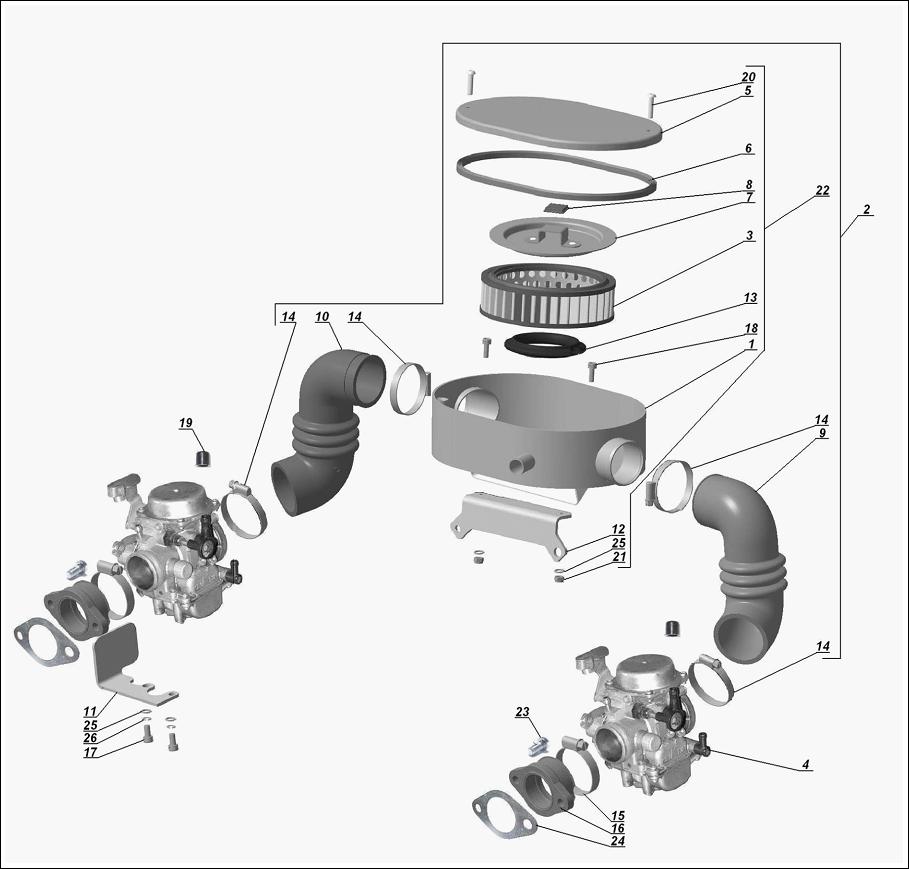 ural engine diagram